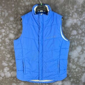 Belly Hansen XXL Men's Puffer Vest - Bright Blue